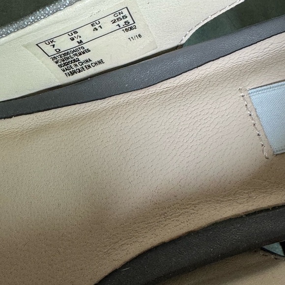 Clarks Women's Open-Toe Slingback Heels - Gray NWOB 9.5 - Picture 4 of 9